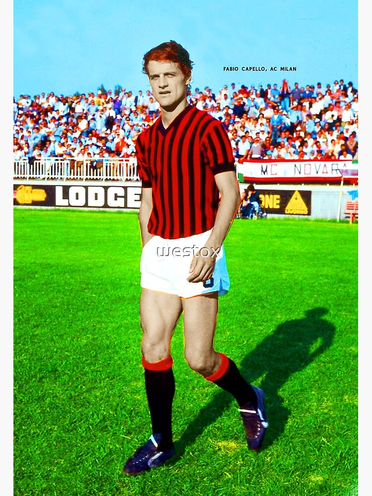 FABIO CAPELLO LEGENDARY FOOTBALL PLAYER COACH MILAN ITALIA SUPER COOL  POSTER | Photographic Print