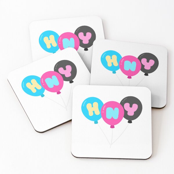 Item preview, Kids hand drawn cute elements happy new year balloons designed and sold by nuchz.