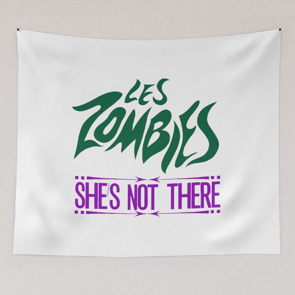Item preview, "Les Zombies" - artwork from the French release of the classic "She's Not There" designed and sold by geetarv.