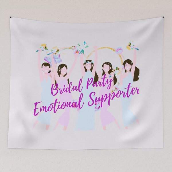 Item preview, Bridal Party Emotional Supporter designed and sold by sweetees4u.