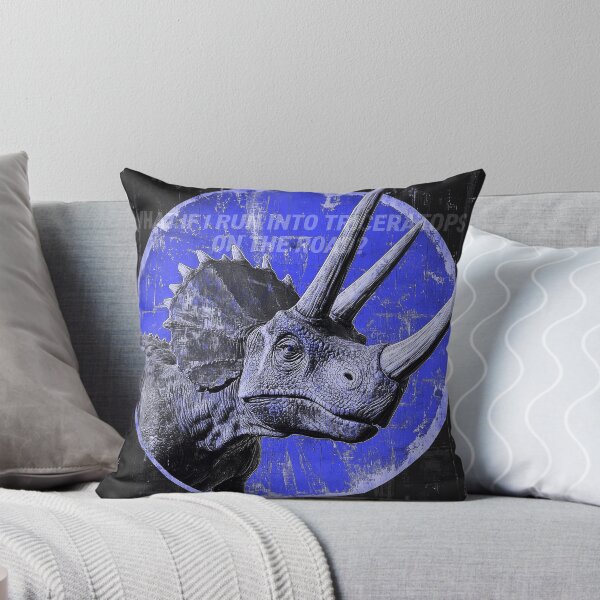 Item preview, What if irun into Triceratops on the road? designed and sold by GagamellGray.