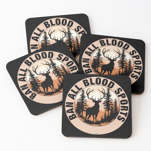 Item preview, BAN ALL BLOOD SPORTS designed and sold by Paparaw.