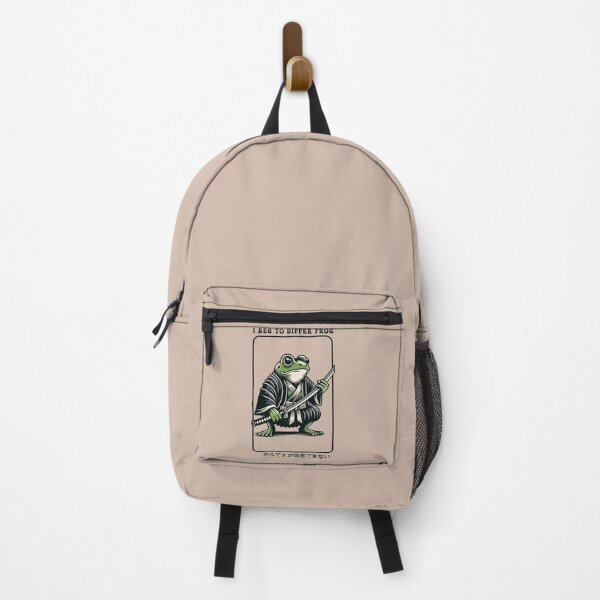 Item preview, I Beg To Differ Frog Japanese designed and sold by wesdesignshop.
