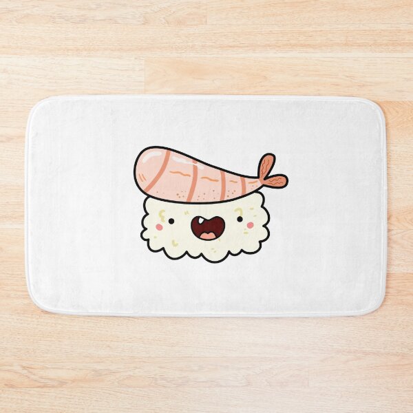 Item preview, Sushi de camarones amaebi kawaii designed and sold by kawaiilife.