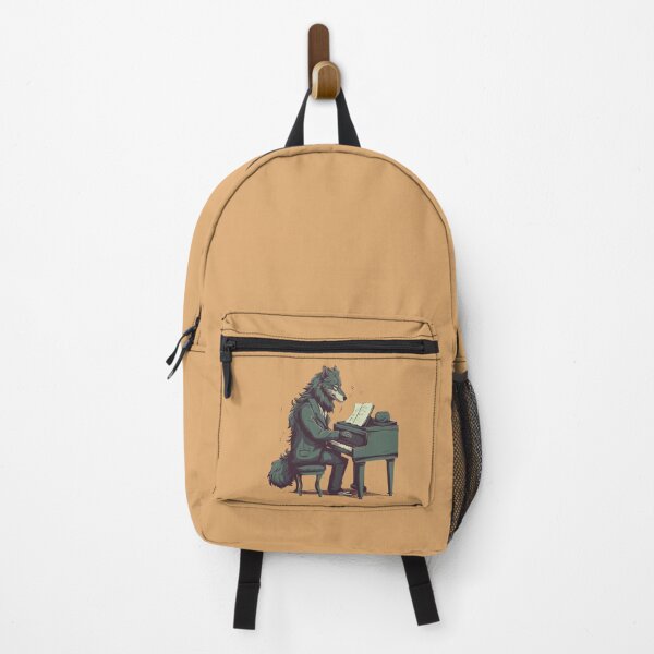 Item preview, Wolf Playing Piano designed and sold by Amir Faysal.