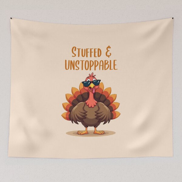 Item preview, Stuffed and Unstoppable Thanksgiving designed and sold by Glint-Design.