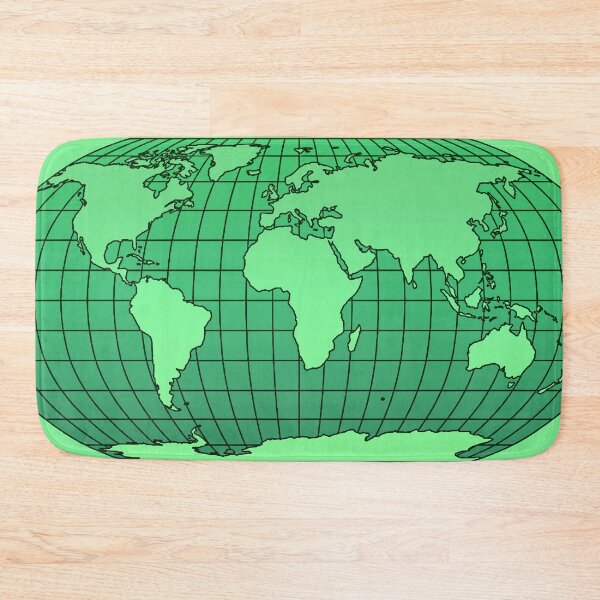 Item preview, Green emerald  world map designed and sold by AlbertoRuiZ.