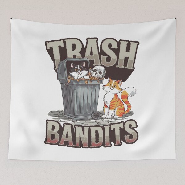 Item preview, Trash cat - Trash bandit - Trash life - Trash talker designed and sold by JansenGS.