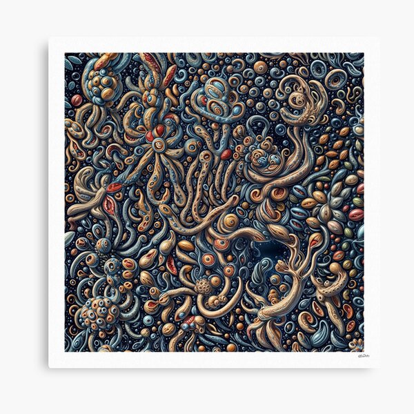 Aperçu de l'œuvre Alcaloids 8 créée et vendue par olivier duchossoir.
