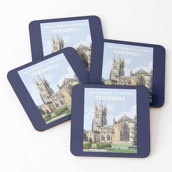 Item preview, Tideswell Derbyshire Peak District Travel location poster designed and sold by BarbaraGlebska.