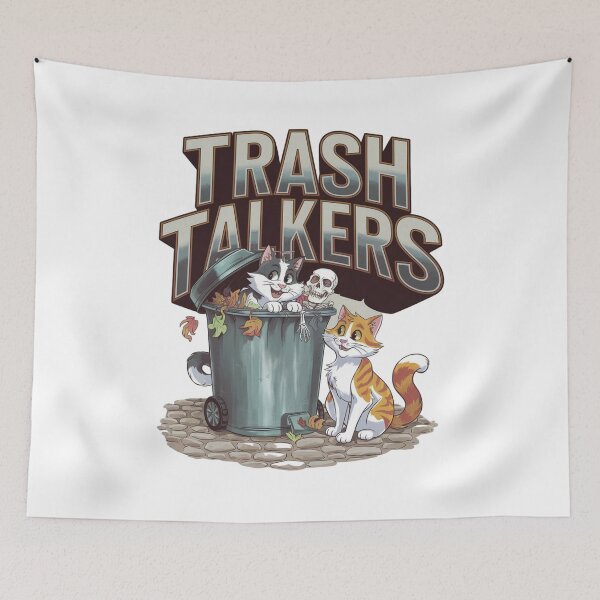 Item preview, Trash cat - Trash bandit - Trash life - Trash talker designed and sold by JansenGS.