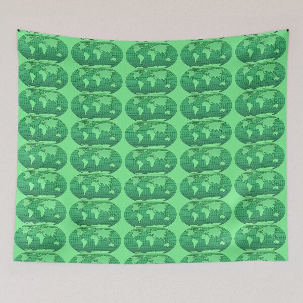 Item preview, Green emerald  world map designed and sold by AlbertoRuiZ.
