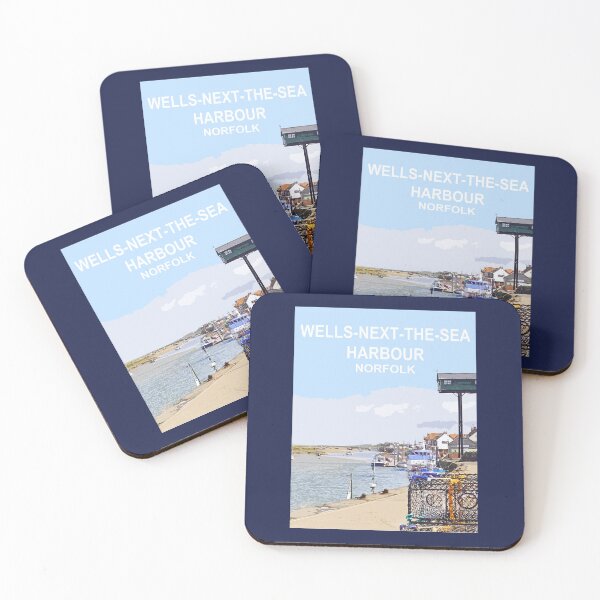 Item preview, Wells Next The Sea Norfolk Travel poster East Anglia designed and sold by BarbaraGlebska.
