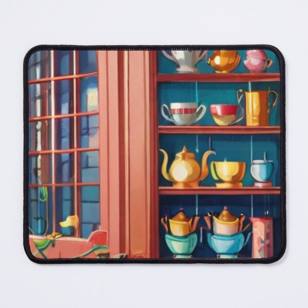Item preview, Café Moments in Gouache Illustration designed and sold by BlareBlare.