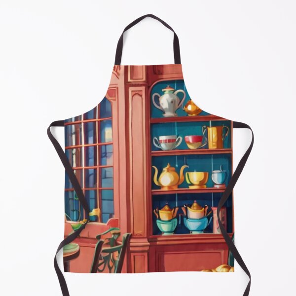 Item preview, Café Moments in Gouache Illustration designed and sold by BlareBlare.