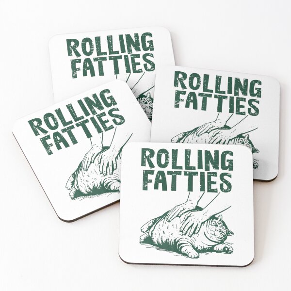 Item preview, Cat Rolling Fatties Funny Cat Kitten designed and sold by spirorinin.