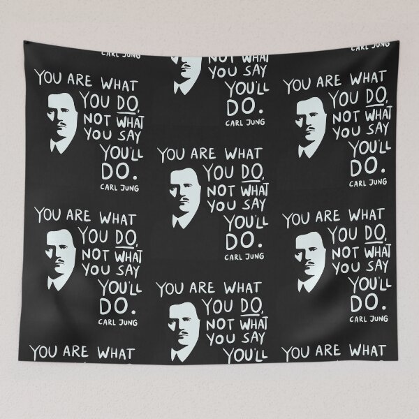 Item preview, Carl Jung Quote - You Are What You Do designed and sold by isstgeschichte.