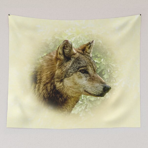 Item preview, Wolf portrait designed and sold by Guardi71.