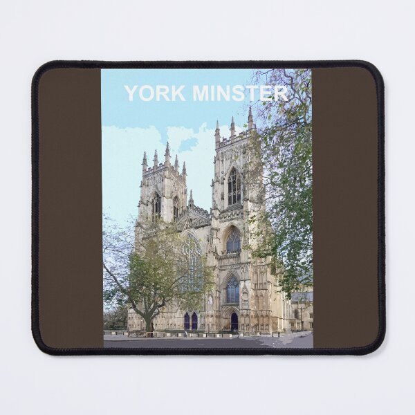 Item preview, York Minster Yorkshire Travel location poster designed and sold by BarbaraGlebska.
