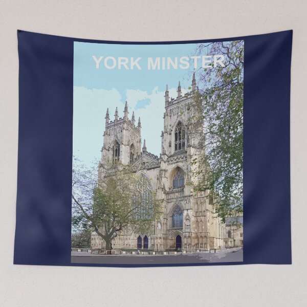 Item preview, York Minster Yorkshire Travel location poster  designed and sold by BarbaraGlebska.