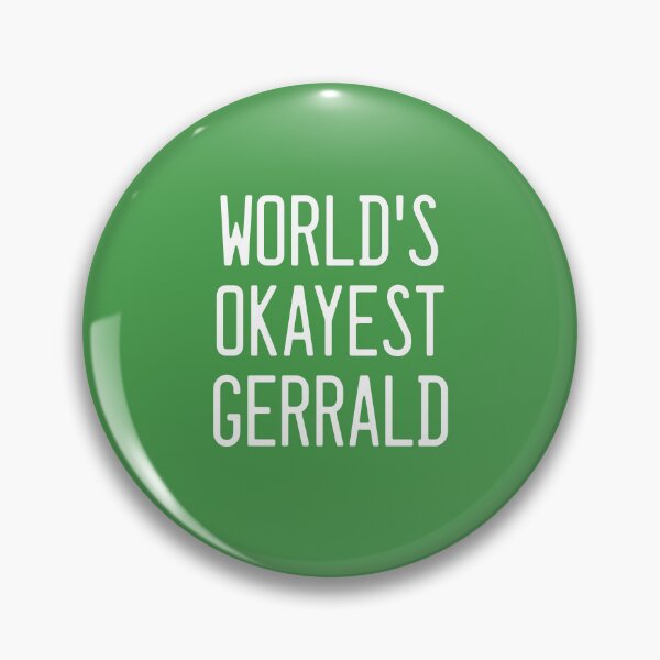Item preview, World's Okayest Gerrald designed and sold by TimespunThreads.