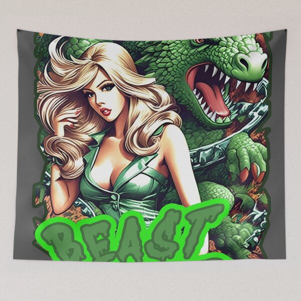 Item preview, BEAST MASTER vintage poster designed and sold by aliraweb.