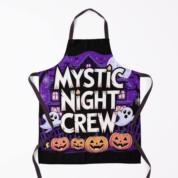 Item preview, Mystic Night Crew Halloween Haunted Designv designed and sold by ChalaDesign.