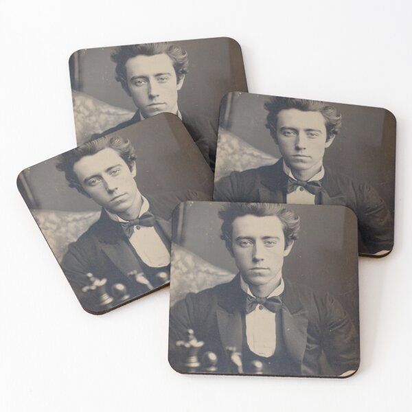 Item preview, Paul Morphy AI Portrait designed and sold by SheldonOfOsaka.