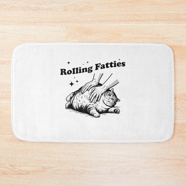 Item preview, Rolling Fatties Cat Funny Meme designed and sold by spirorinin.