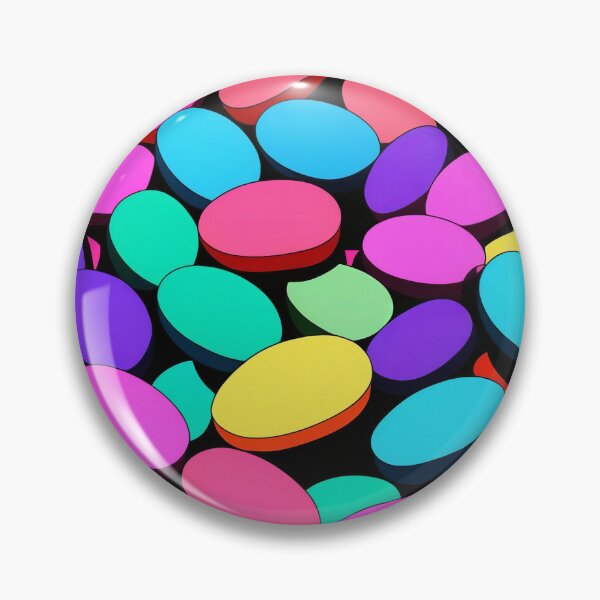 Item preview, Bold and Bright Candy Abstract Texture designed and sold by ArtComixHaven.