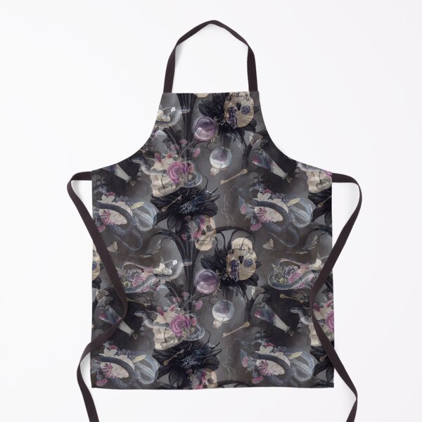 Item preview, "Blooming Shadows" – Detailed Gothic Skull and Floral Artwork designed and sold by Sanskrati.