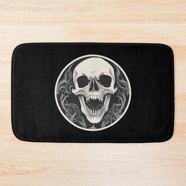 Item preview, Retro Vampire Skull designed and sold by Aquillashop.
