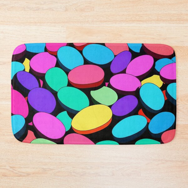 Item preview, Bold and Bright Candy Abstract Texture designed and sold by ArtComixHaven.