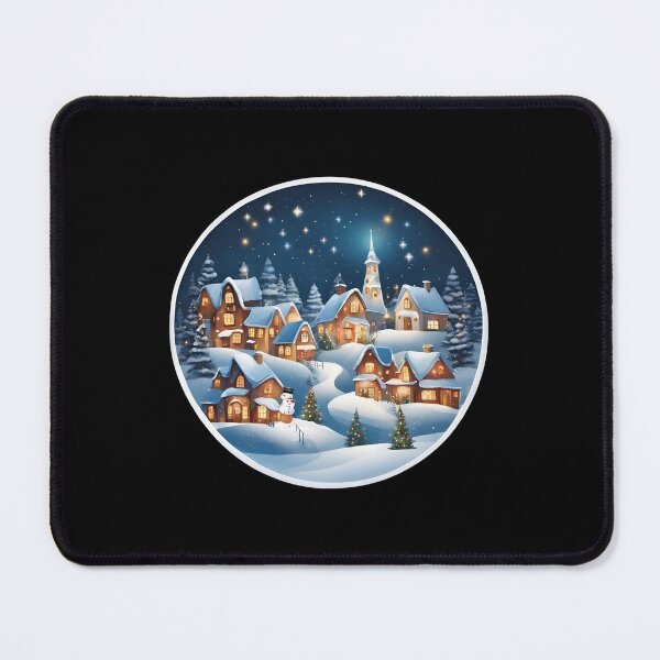 Item preview, Winter Fairytale Village designed and sold by Aquillashop.