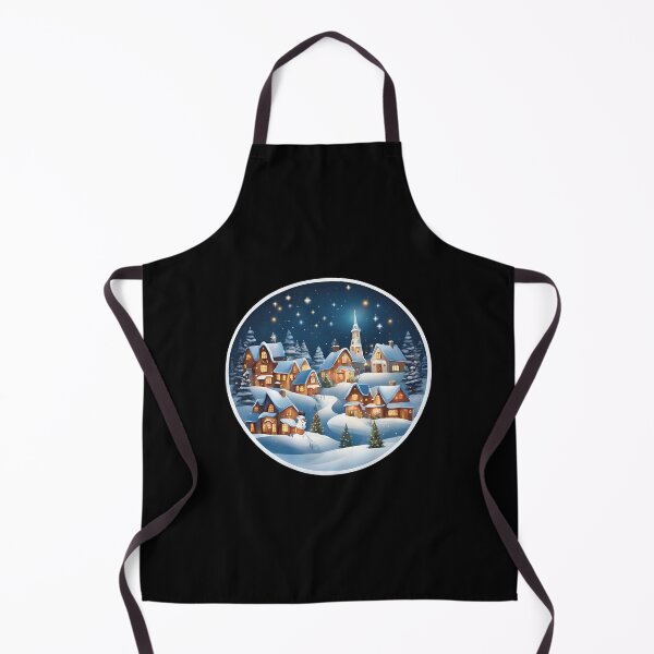 Item preview, Winter Fairytale Village designed and sold by Aquillashop.