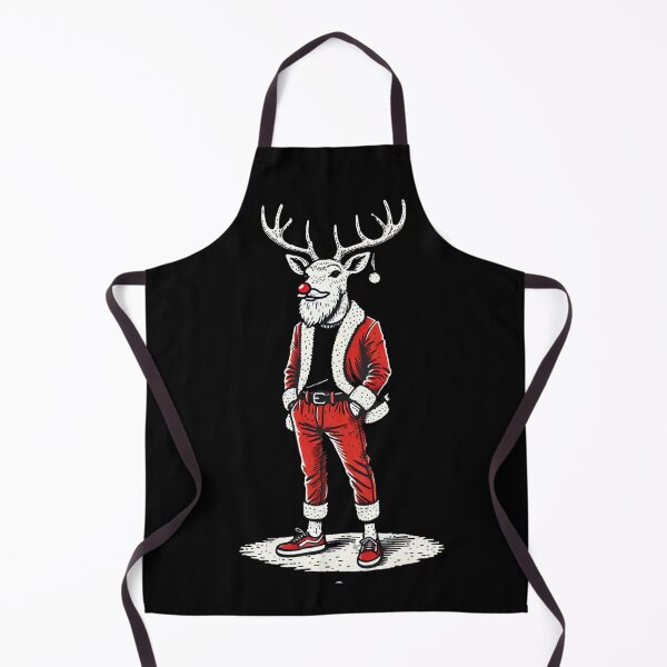 Item preview, Christmas Reindeer Sports Fashion Couture Baggy Jeans designed and sold by The Art of Kkatarynka.