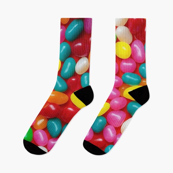 Item preview, Vibrant Jellybean Candy Close-Up Pattern designed and sold by ArtComixHaven.