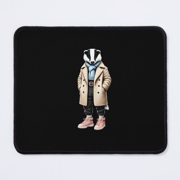 Item preview, Christmas Badger Sports Fashion Couture Baggy Jeans designed and sold by The Art of Kkatarynka.