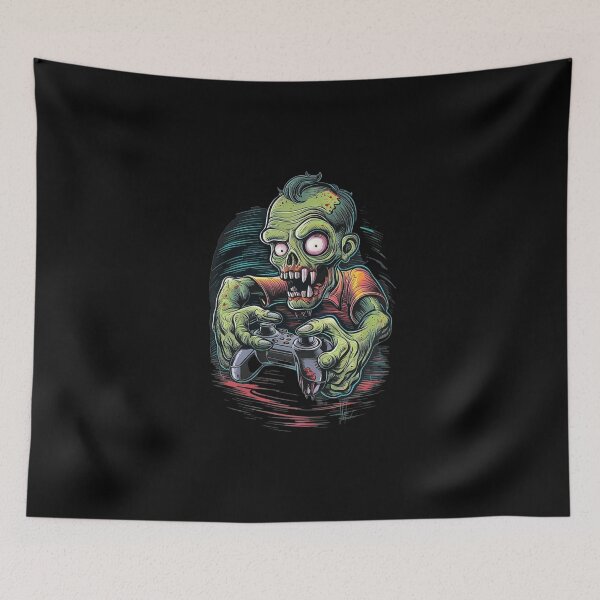 Item preview, Zombie Gamer Enthusiast – Undead Gaming Artwork for Gamers designed and sold by love3617.