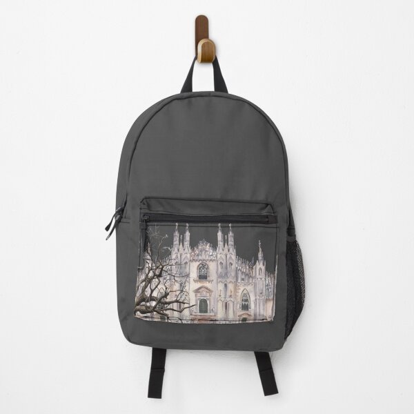 Item preview, "Haunted Sanctuary" – Scary Church and Sinister Tree Gothic Art designed and sold by Sanskrati.