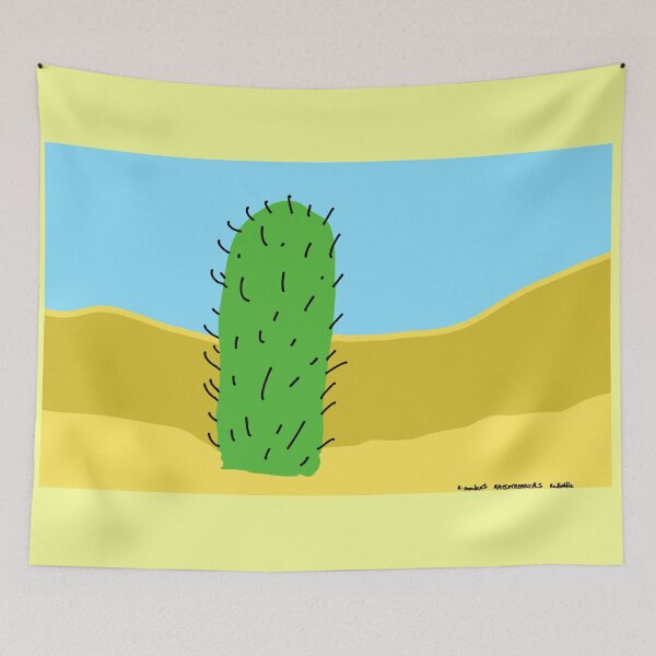 Item preview, Cactus beach designed and sold by ArtistRebeccaLS.