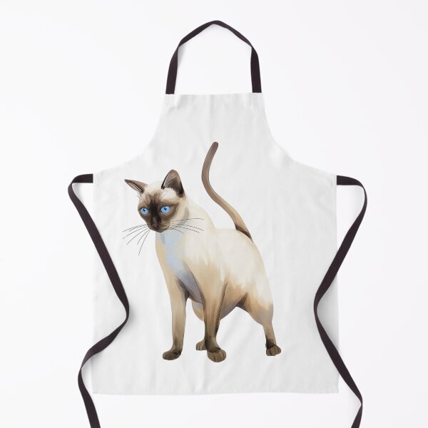 Item preview, Siamese Cat Portrait Art Watercolor designed and sold by kojinho.