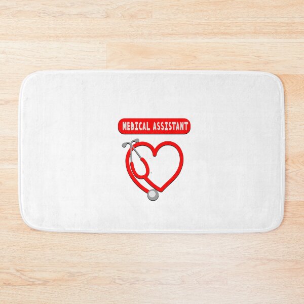 Item preview, MA Medical Assistant Heart Love Stethoscope Clinical Nurse designed and sold by ZANNIX.