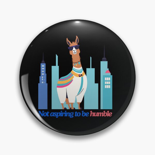 Item preview, Not aspiring to be humble - Lama 1 designed and sold by ArtBM.