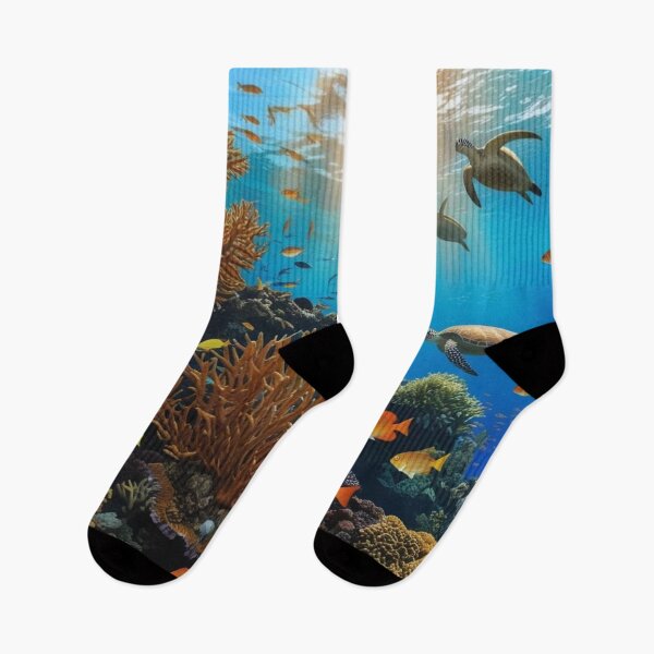 Item preview, Vibrant Underwater Coral Reef designed and sold by lollypopstore.