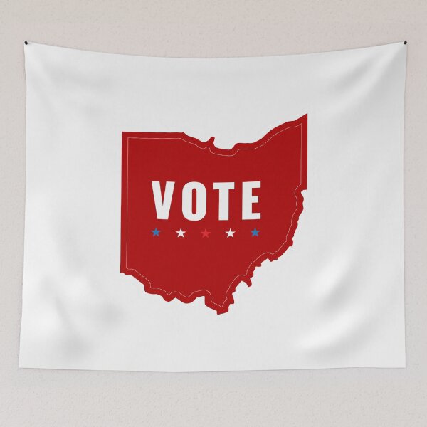 Item preview, Ohio Votes Republican - Patriotic State Pride designed and sold by Mundivagant Designs.