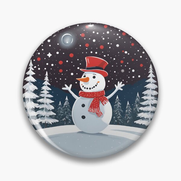 Item preview, Cheerful Snowman and Enchanted Winter designed and sold by Aquillashop.