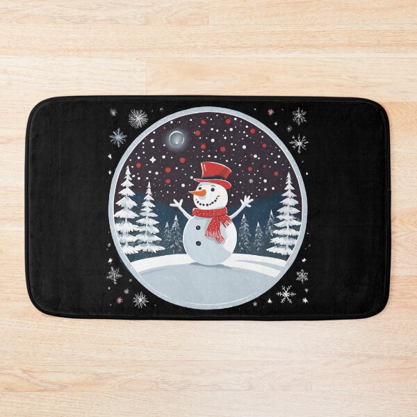 Item preview, Cheerful Snowman and Enchanted Winter designed and sold by Aquillashop.