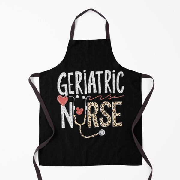 Item preview, Geriatric Nurse Appreciation with Leopard Print and Heart,For Mom,Nurse ,Sister designed and sold by love3617.