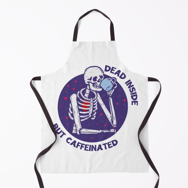 Item preview, Dead inside but caffeinated designed and sold by designing01Ar3.